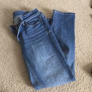 Loft modern crop jeans